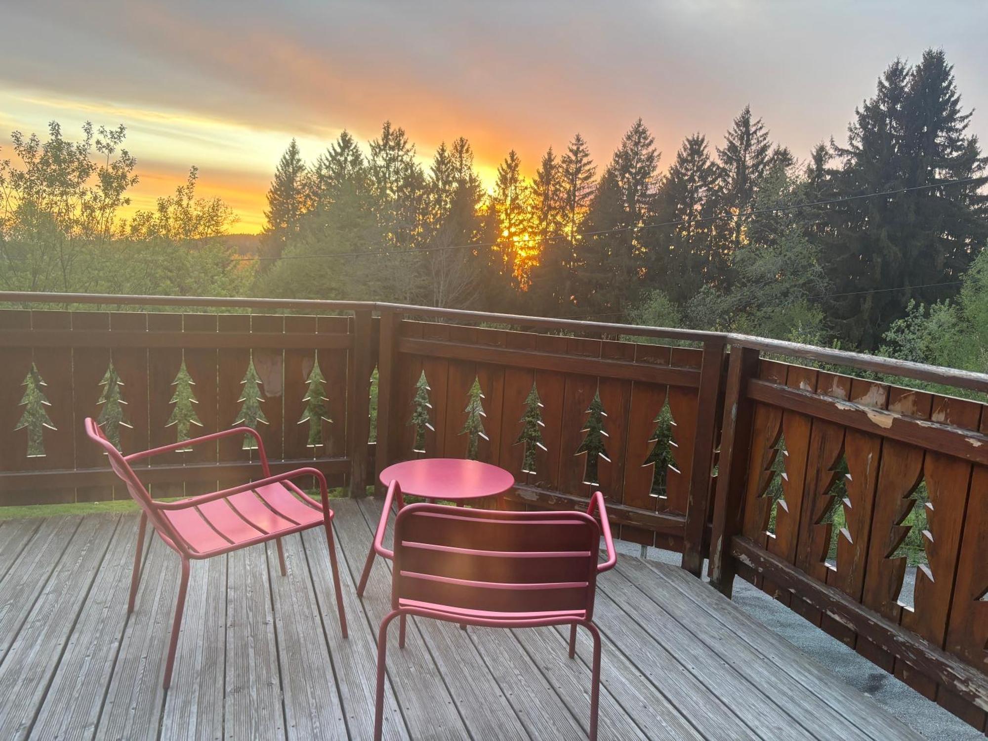 Chalet Avec Jacuzzi Prive, Vue Sur Les Vosges Belfahy Exterior photo