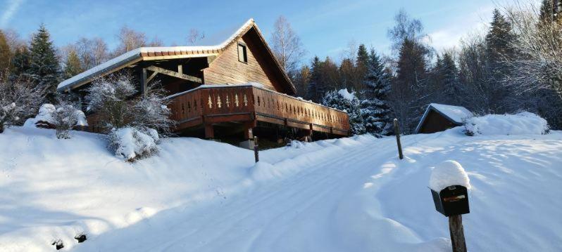 Chalet Avec Jacuzzi Prive, Vue Sur Les Vosges Belfahy Exterior photo