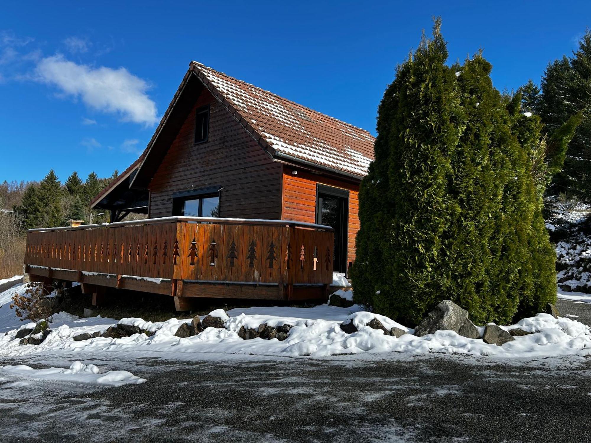 Chalet Avec Jacuzzi Prive, Vue Sur Les Vosges Belfahy Exterior photo
