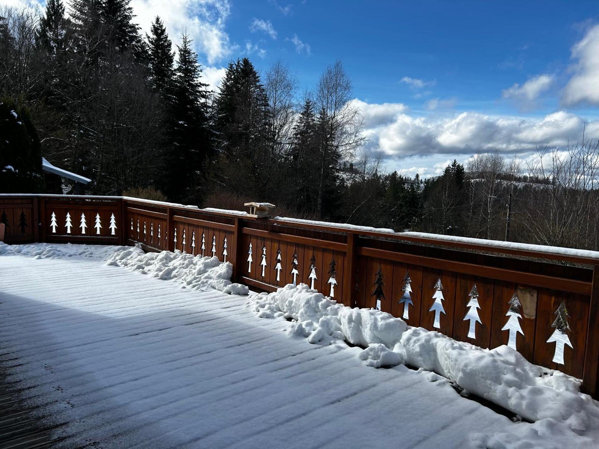 Chalet Avec Jacuzzi Prive, Vue Sur Les Vosges Belfahy Exterior photo