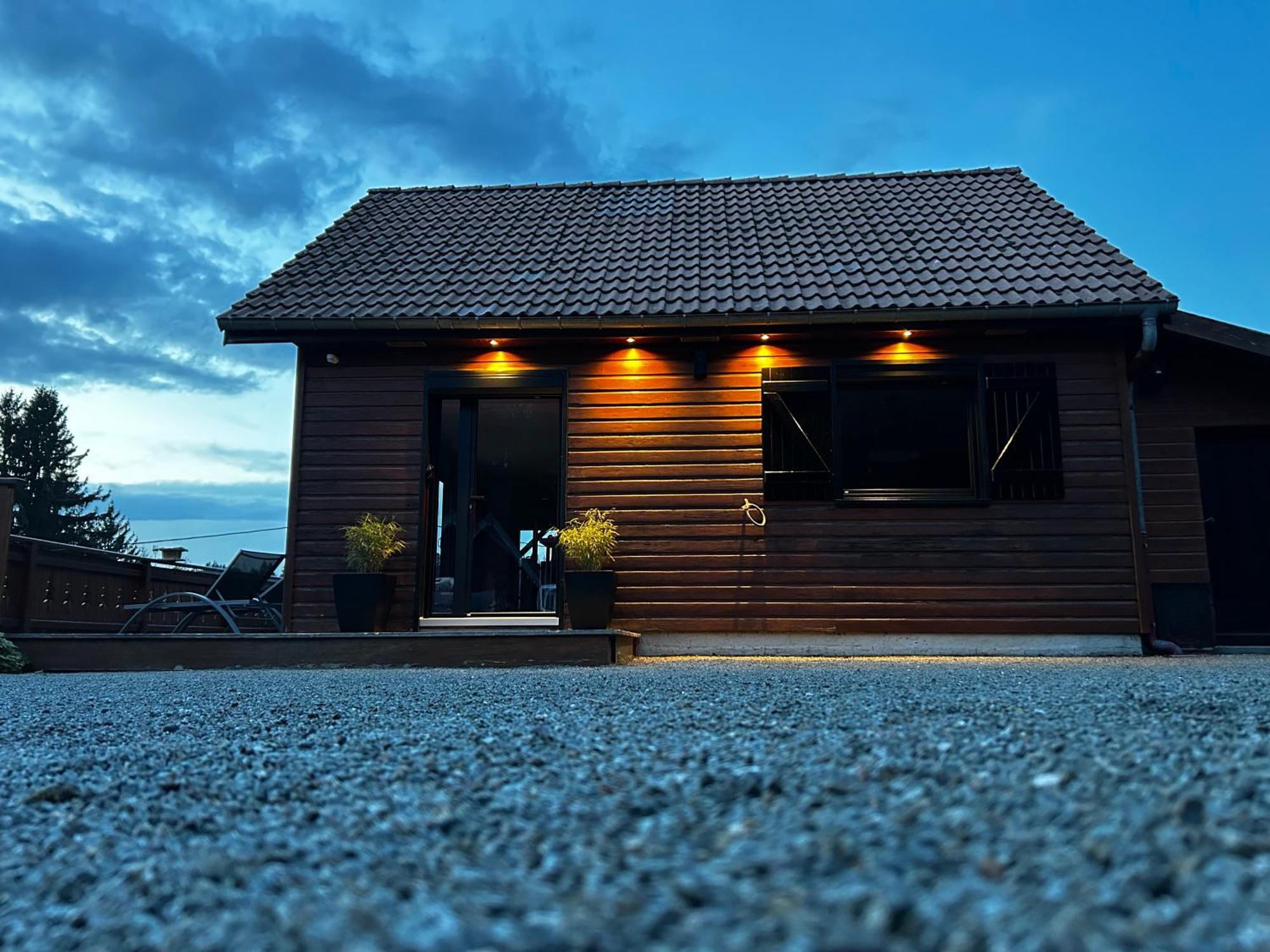 Chalet Avec Jacuzzi Prive, Vue Sur Les Vosges Belfahy Exterior photo
