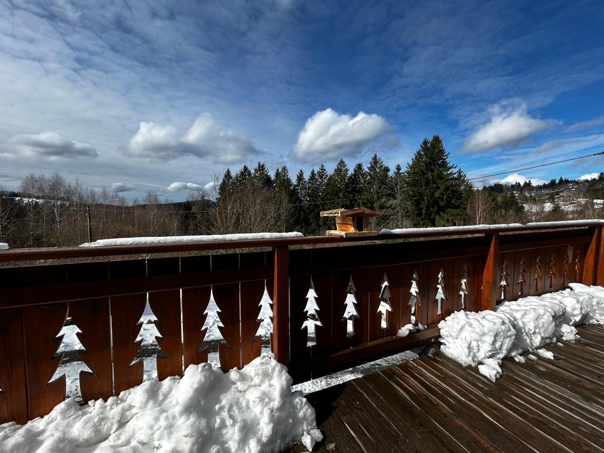 Chalet Avec Jacuzzi Prive, Vue Sur Les Vosges Belfahy Exterior photo