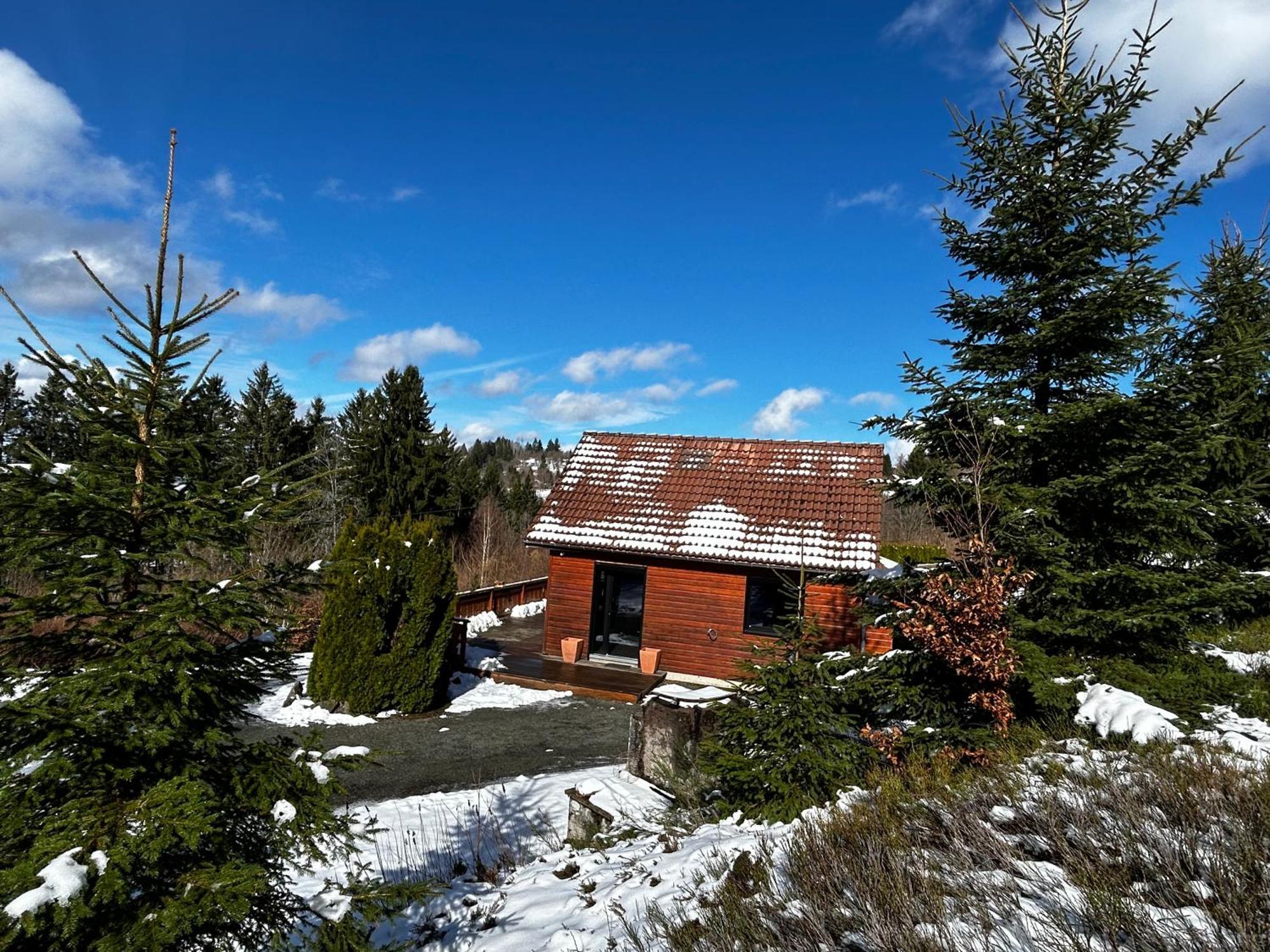 Chalet Avec Jacuzzi Prive, Vue Sur Les Vosges Belfahy Exterior photo