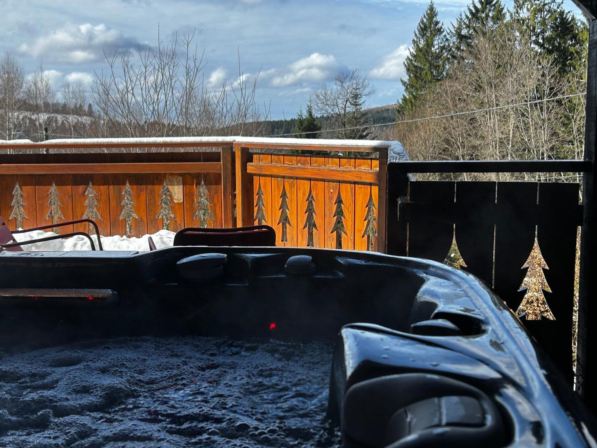 Chalet Avec Jacuzzi Prive, Vue Sur Les Vosges Belfahy Exterior photo