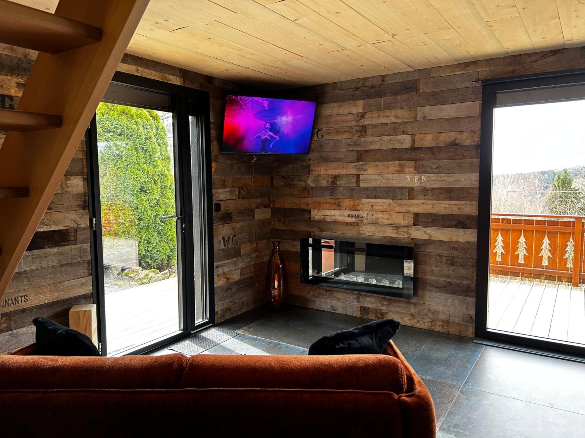 Chalet Avec Jacuzzi Prive, Vue Sur Les Vosges Belfahy Exterior photo